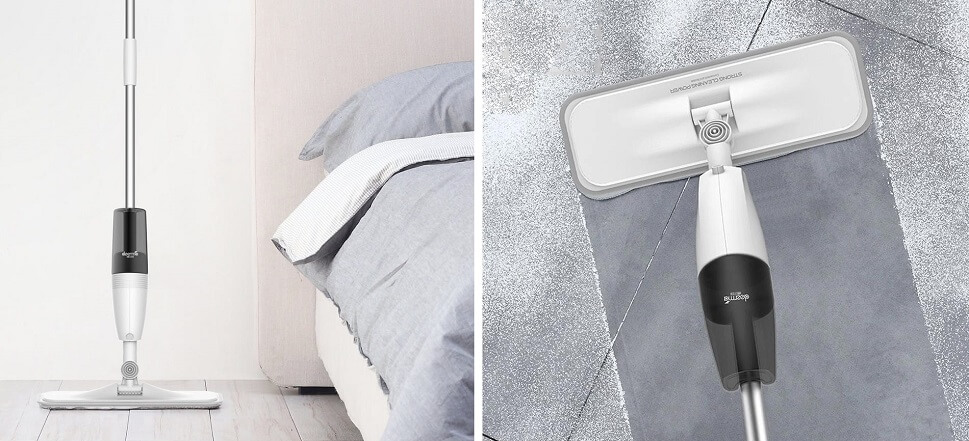 швабра с нестандартной системой разбрызгивания