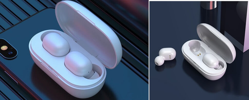 наушники в кейсе для зарядки