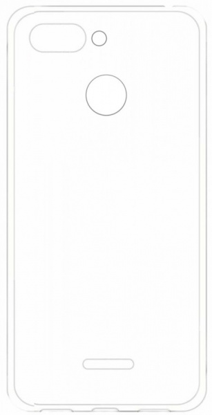 Чехол для смартфона Xiaomi Redmi 6 Silicone (прозрачный), Redline фото 1