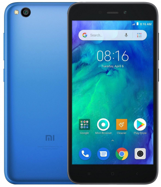 Смартфон Xiaomi RedMi Go 1/8GB Blue (Синий) Global Version фото 3