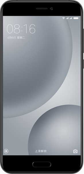 Смартфон Xiaomi Mi5c 64Gb Black фото 2