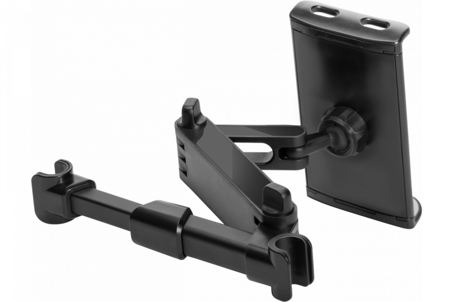Автомобильный держатель для планшетов Defender CH-226, крепление на подголовник, черный фото 6