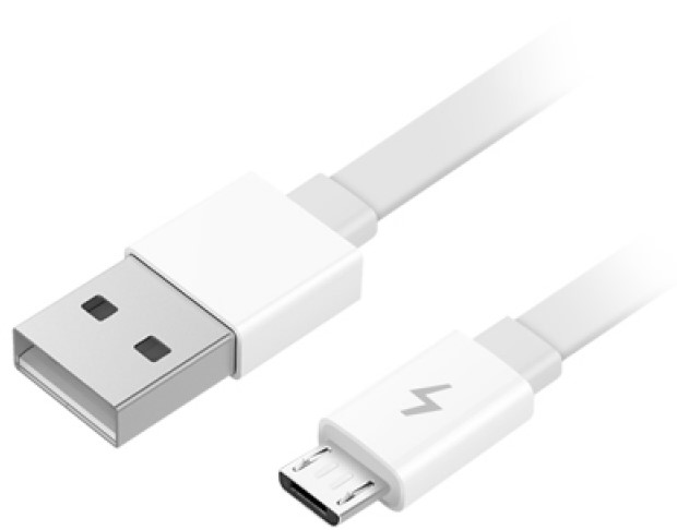 Кабель ZMI USB/Micro USB 30 см (AL610) белый фото 1
