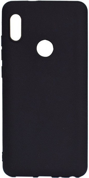 Чехол для смартфона Xiaomi Redmi 7 силиконовый черный, BoraSCO фото 1