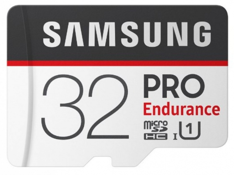 Карта памяти Samsung PRO Endurancе microSDHC 32Gb Class 10 UHS-I U1 (100/30MB/s) + адаптер фото 1