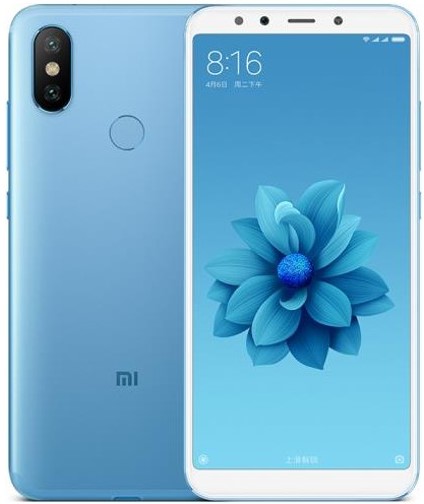Смартфон Xiaomi Mi A2 4/32Gb Blue (Голубой) EU фото 2