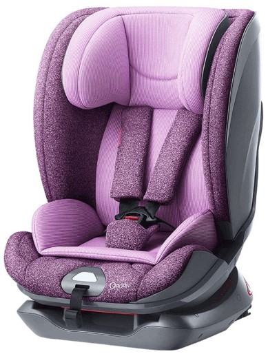 Автомобильное детское кресло Xiaomi QBORN Child Safety Seat фиолетовое фото 1