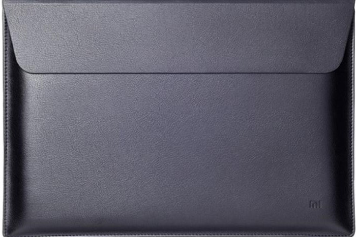 Чехол кожаный Xiaomi Laptop Sleeve Case для ноутбука 12,5" black фото 3
