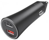 АЗУ Xiaomi Car Quick Charger 2USB CC06ZM 37W (GOS4131CN) черный - фото