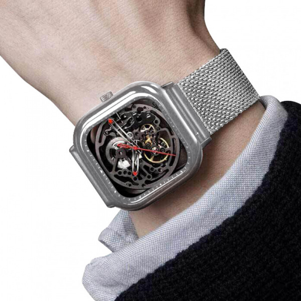 Часы наручные Xiaomi CIGA Design Anti-Seismic Mechanical Watch Wristwatch silver фото 5