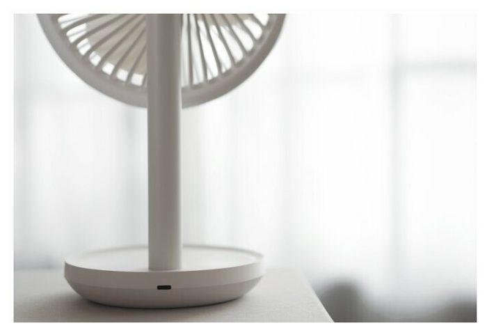 Вентилятор настольный поворотный SOLOVE fan F5, белый фото 3
