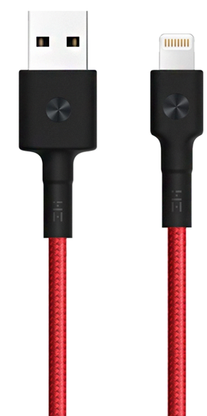 Кабель ZMI MFi USB/Lightning 100 см (AL803/AL805) красный фото 1