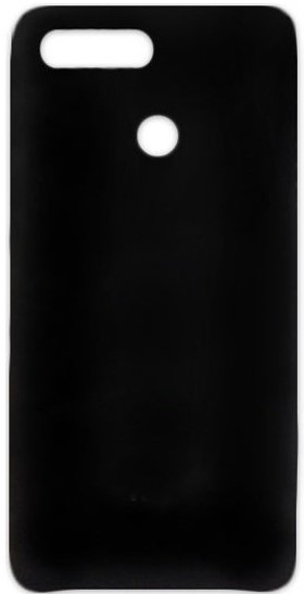 Чехол для смартфона Xiaomi Redmi 6 силиконовый (матовый черный), BoraSCO фото 1