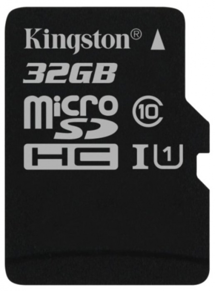 Карта памяти Kingston microSDHC 32GB Class10 UHS-I 45MB/s без адаптера (SDC10G2/32GBSP) фото 1