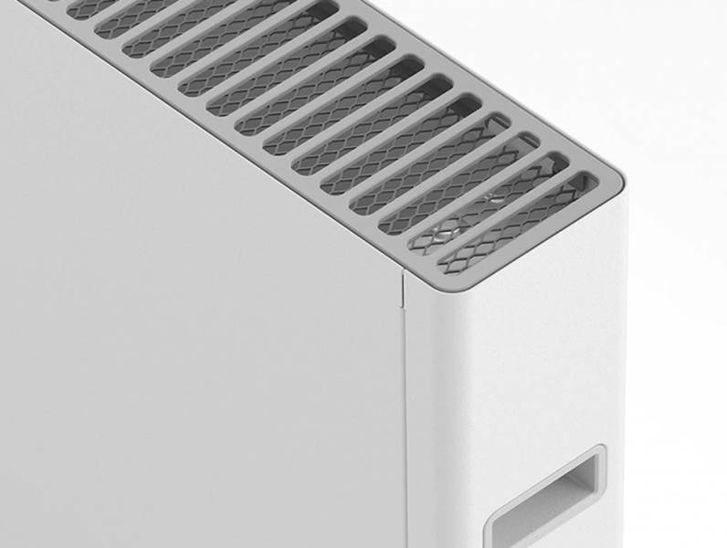 Обогреватель конвекторный SmartMi Electric Heater Wifi Model DNQZNB03ZM с дисплеем белый фото 4