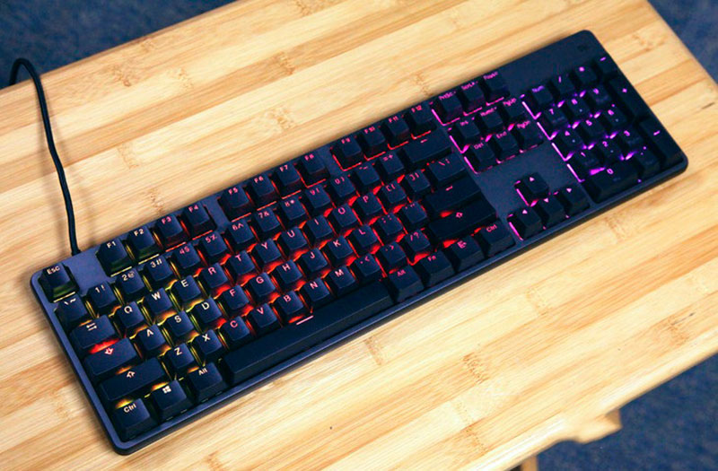 Клавиатура игровая Xiaomi Gaming RGB Keyboard Black фото 2