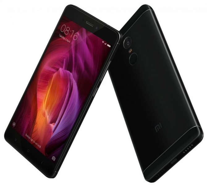 Смартфон Xiaomi Redmi Note 4 64Gb+4Gb (Snapdragon 625) Черный фото 2