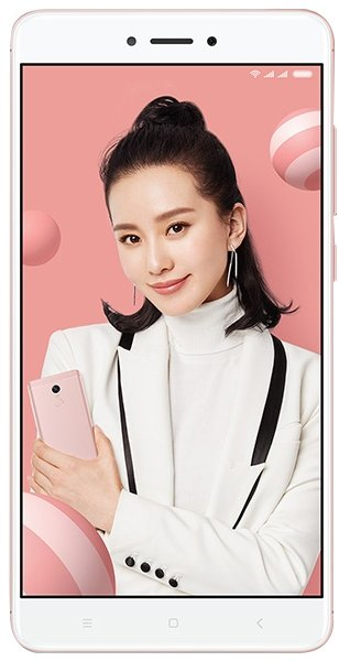 Смартфон Xiaomi Redmi Note 4X 64Gb+4Gb Pink фото 2