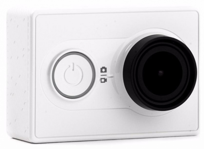 Экшн камера Xiaomi YI White (Белый) и водонепроницаемый бокс фото 3