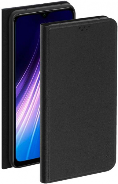 Чехол-книжка для Xiaomi Redmi Note 8 Pro, черный Book Cover, Deppa фото 2