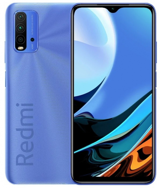 Смартфон Xiaomi RedMi 9T 4/128Gb (no NFC) Blue (Голубой) Global Version фото 3