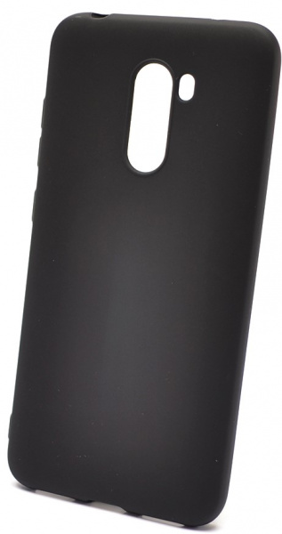 Чехол для смартфона Xiaomi Pocofone F1, черный матовый, BoraSCO фото 1