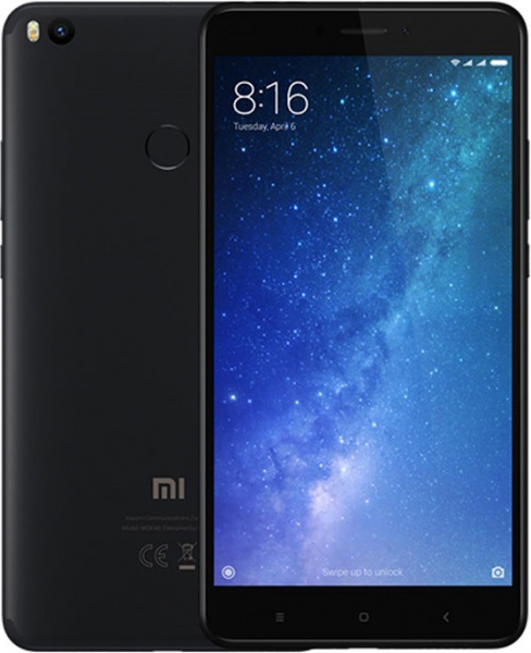 Смартфон Xiaomi Mi Max 2 64Gb Black (Черный) фото 3