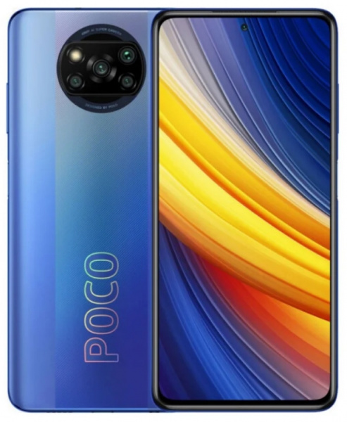 Смартфон Poco X3 Pro 6/128Gb Blue (Синий) Global Version фото 2