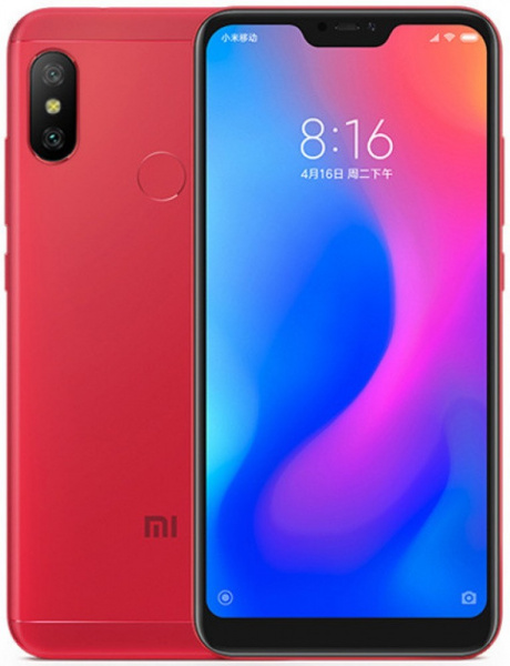 Смартфон Xiaomi Mi A2 Lite 3/32Gb Red (Красный) EU фото 3