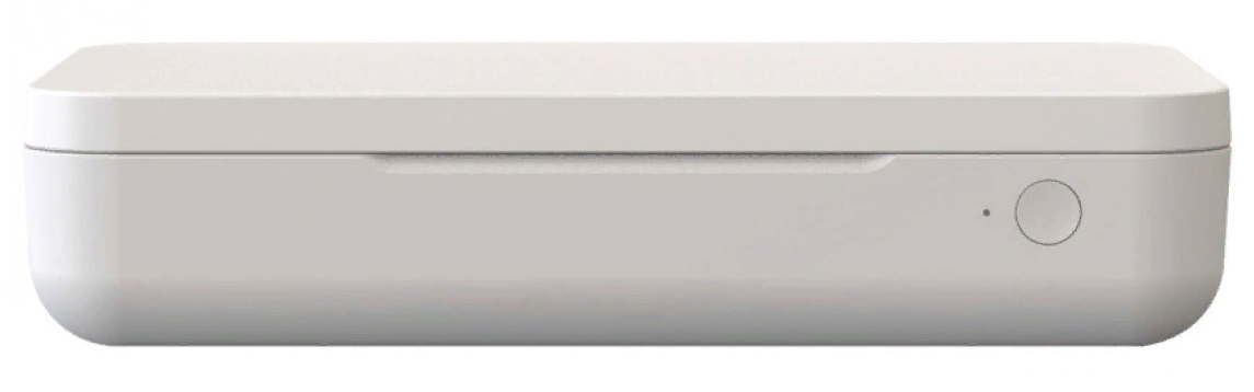 УФ стерилизатор для смартфонов + беспроводное зарядное устройство Samsung SMP-GP-TOU020SABWR  белый фото 1