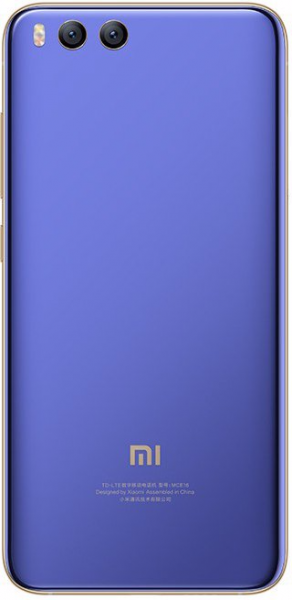 Смартфон Xiaomi Mi6 128Gb Blue фото 3