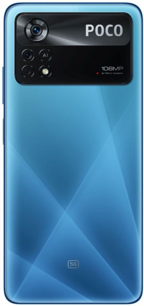 Смартфон Poco X4 Pro 5G 8/256Gb Blue (Лазерный синий) Global Version фото 2