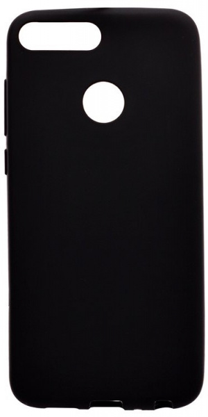 Чехол для смартфона Xiaomi Mi 8 Lite силиконовый (матовый черный), BoraSCO фото 1