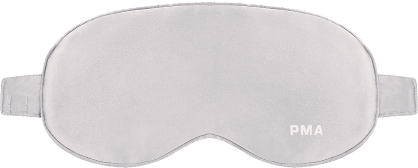Согревающая маска для глаз Xiaomi PMA Graphene Heat Silk Blindfold цвет серый фото 1