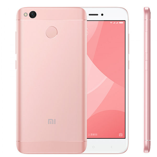Смартфон Xiaomi RedMi 4X 32Gb Pink фото 2